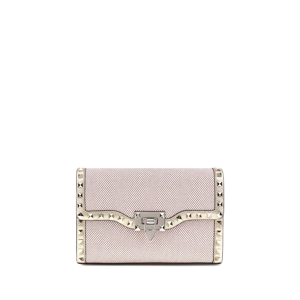 Valentino Garavani Bunte Schultertasche aus Stoff